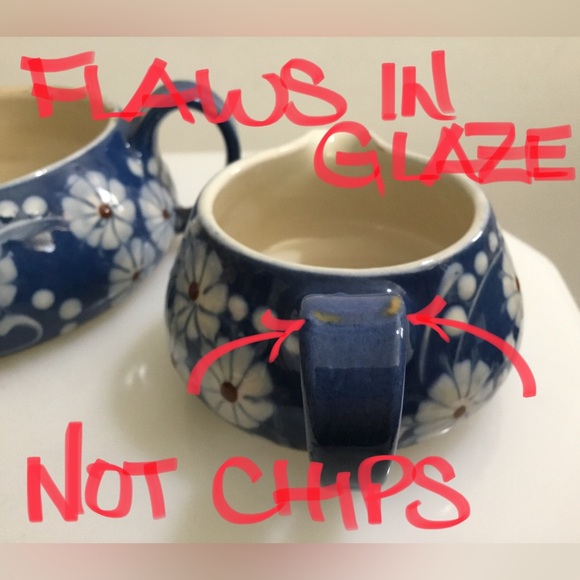 RARE ANTIQUE HAK Denmark 🇩🇰 pottery cream and sugar - Picture 5 of 8